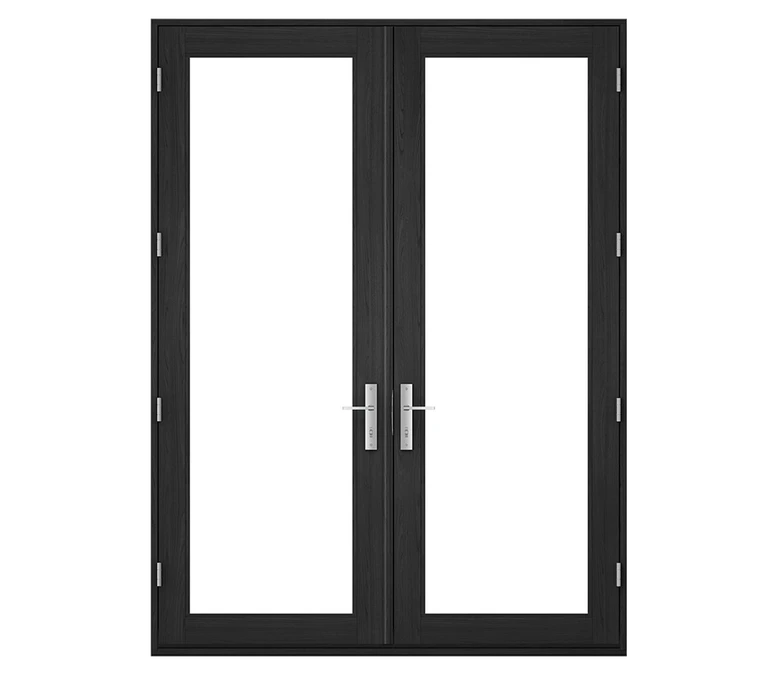 Pella Reserve Contemporary Wood Hinged Patio Door in Tucson